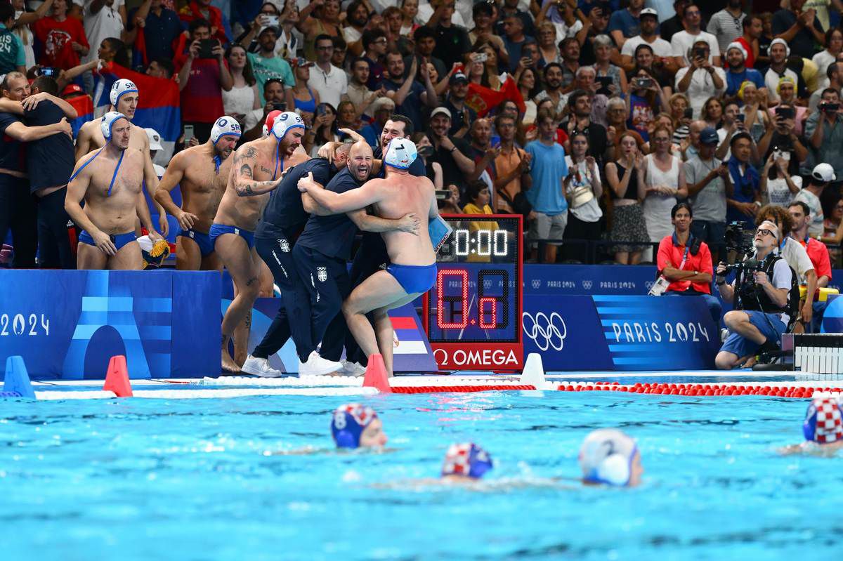 FABULOS » Serbia a câştigat al treilea titlu olimpic consecutiv la polo masculin! 7 medalii olimpice în ultimii 24 de ani