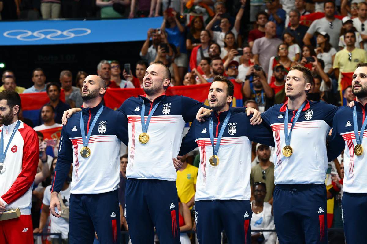 FABULOS » Serbia a câştigat al treilea titlu olimpic consecutiv la polo masculin! 7 medalii olimpice în ultimii 24 de ani