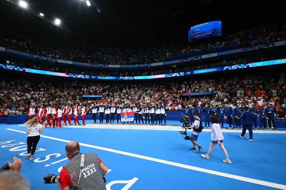 FABULOS » Serbia a câştigat al treilea titlu olimpic consecutiv la polo masculin! 7 medalii olimpice în ultimii 24 de ani