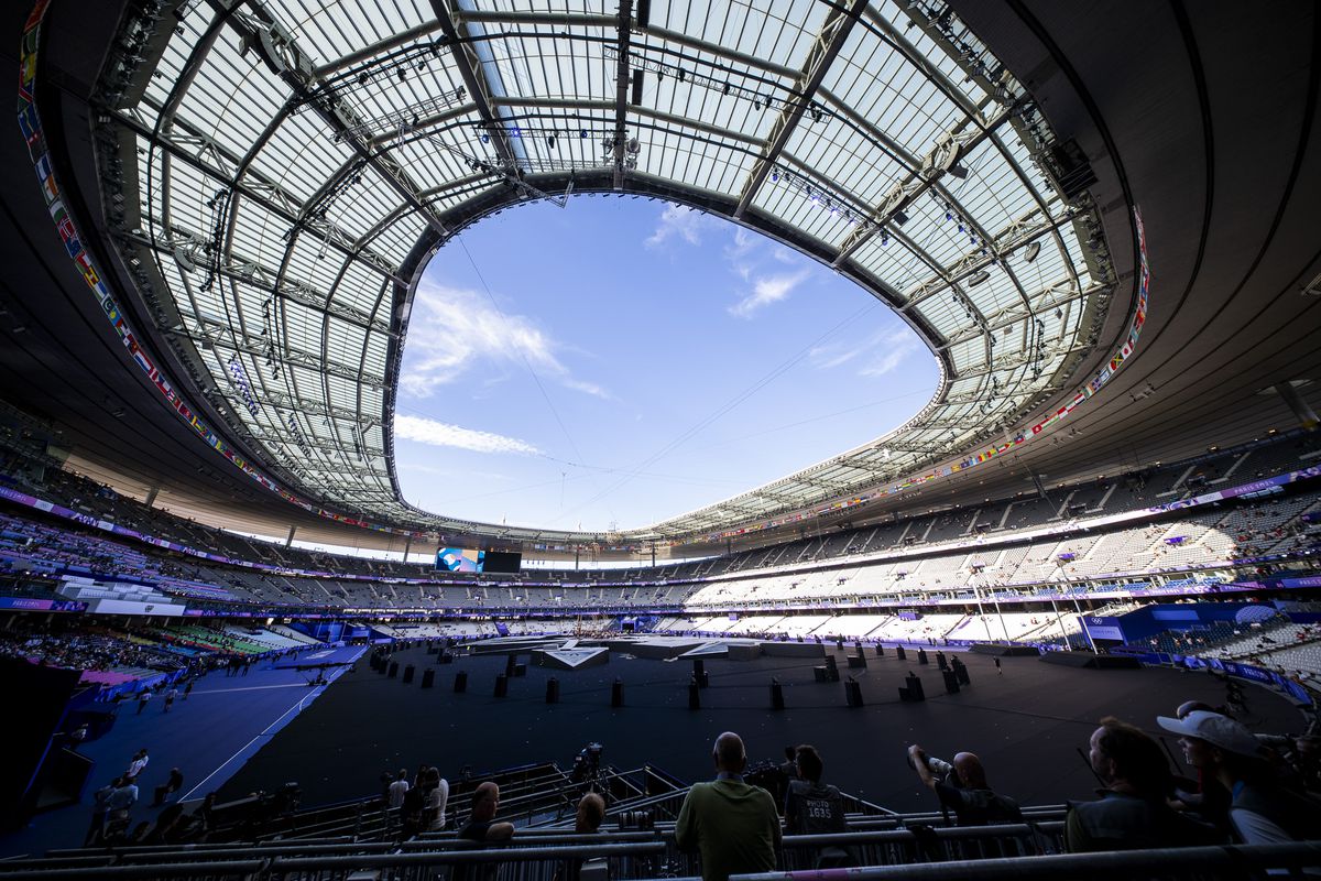 Ceremonia de închidere a Jocurile Olimpice » Imagini surprinse de Raed Krishan, fotoreporterul GSP, pe Stade de France