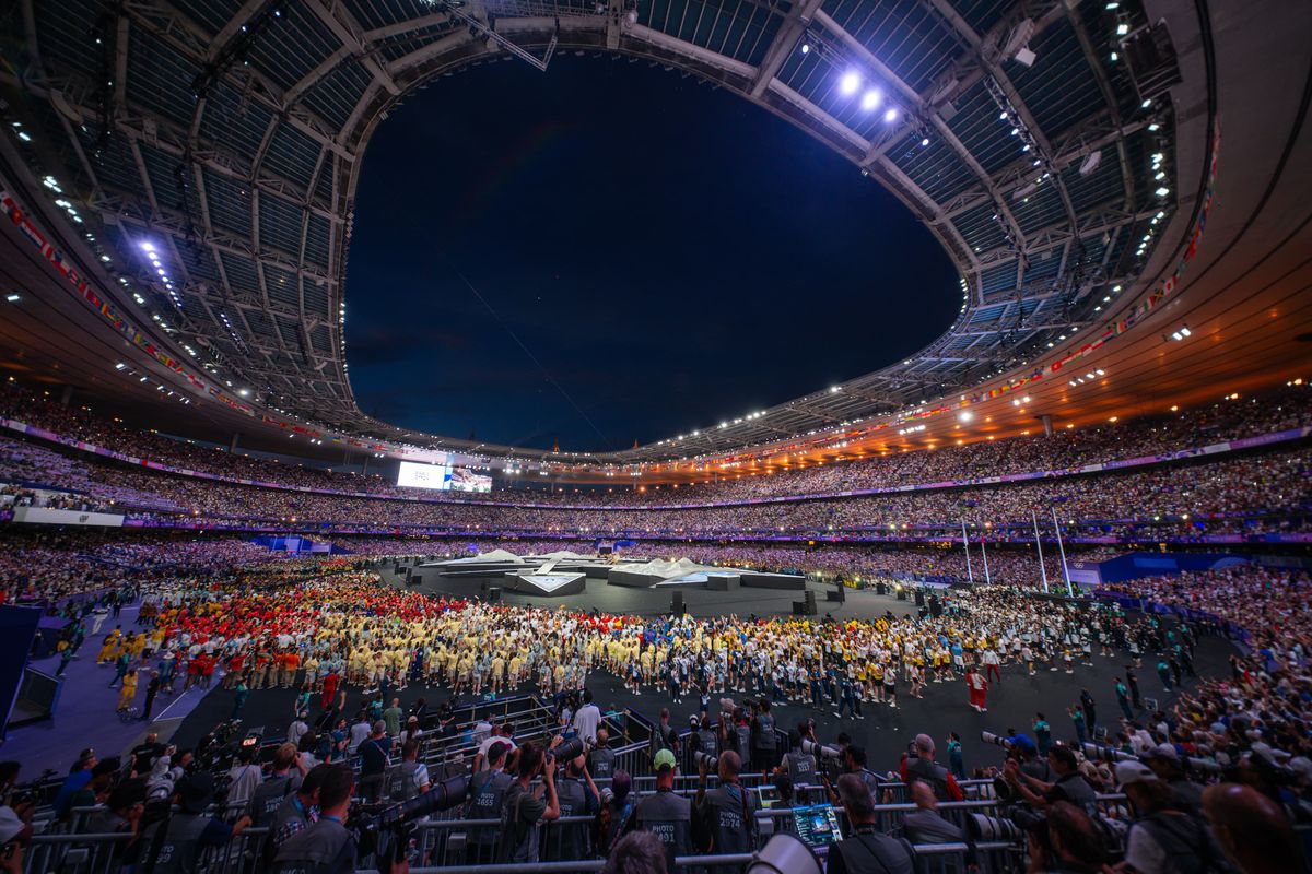 Ceremonia de închidere a Jocurile Olimpice » Imagini surprinse de Raed Krishan, fotoreporterul GSP, pe Stade de France