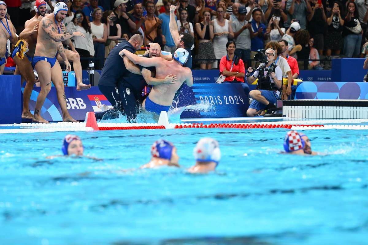 FABULOS » Serbia a câştigat al treilea titlu olimpic consecutiv la polo masculin! 7 medalii olimpice în ultimii 24 de ani