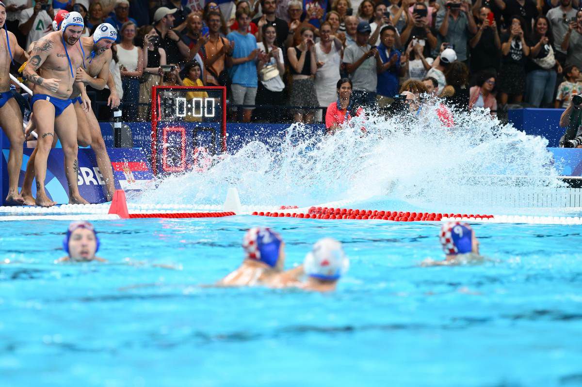 FABULOS » Serbia a câştigat al treilea titlu olimpic consecutiv la polo masculin! 7 medalii olimpice în ultimii 24 de ani