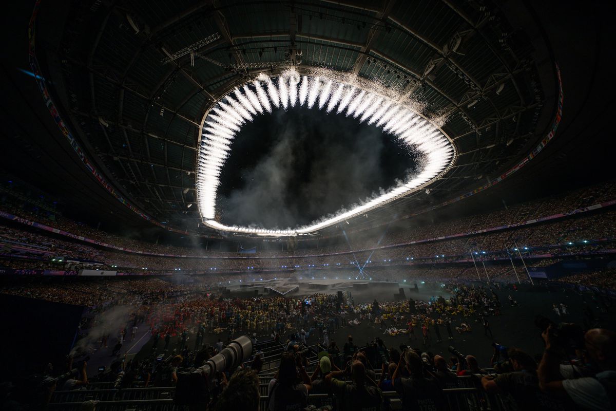 Ceremonia de închidere a Jocurile Olimpice » Imagini surprinse de Raed Krishan, fotoreporterul GSP, pe Stade de France