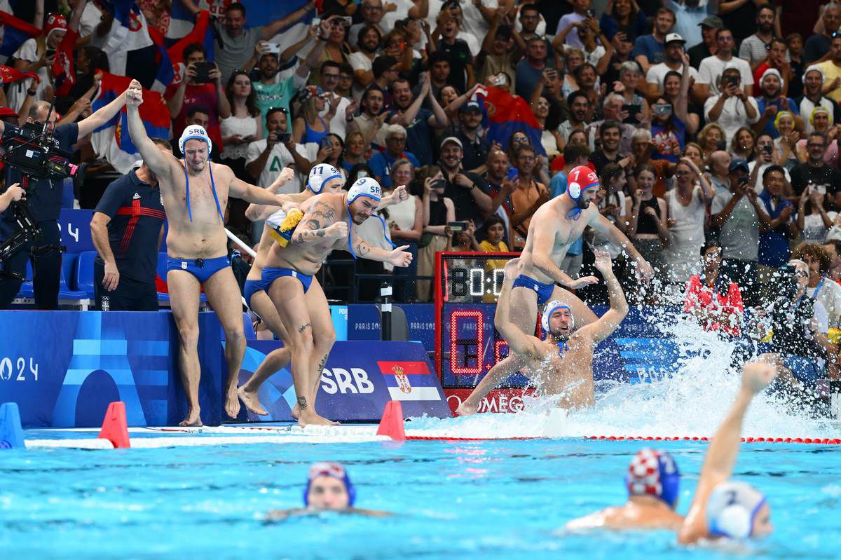 FABULOS » Serbia a câştigat al treilea titlu olimpic consecutiv la polo masculin! 7 medalii olimpice în ultimii 24 de ani