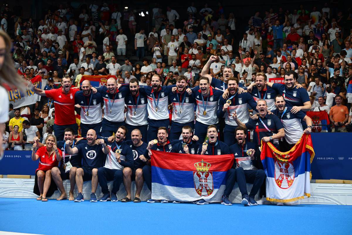 FABULOS » Serbia a câştigat al treilea titlu olimpic consecutiv la polo masculin! 7 medalii olimpice în ultimii 24 de ani