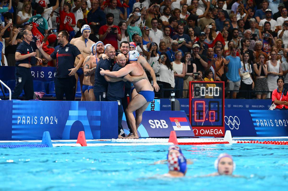 FABULOS » Serbia a câştigat al treilea titlu olimpic consecutiv la polo masculin! 7 medalii olimpice în ultimii 24 de ani