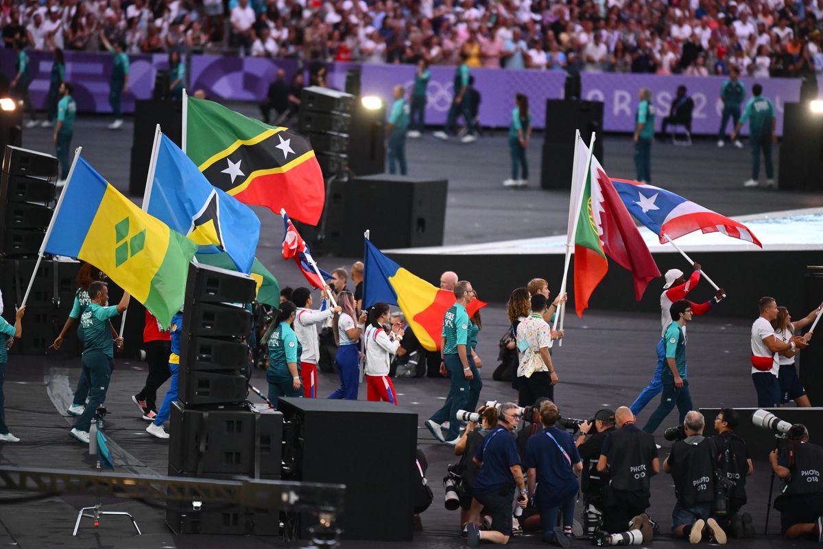 Ceremonia de închidere a Jocurile Olimpice » Imagini surprinse de Raed Krishan, fotoreporterul GSP, pe Stade de France