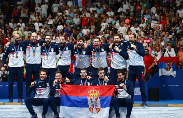 FABULOS » Serbia a câştigat al treilea titlu olimpic consecutiv la polo masculin! 7 medalii olimpice în ultimii 24 de ani