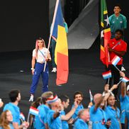 Mihaela Cambei, portrapelul României la festivitatea de pe Stade de France / FOTO: Raed Krishan (GSP.ro)