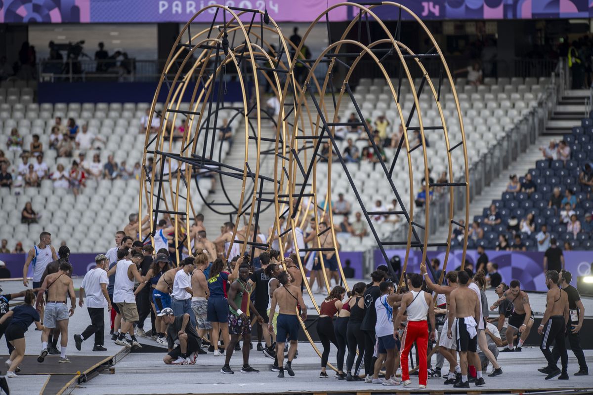 Ceremonia de închidere a Jocurile Olimpice » Imagini surprinse de Raed Krishan, fotoreporterul GSP, pe Stade de France