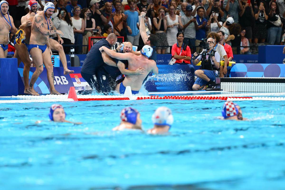 FABULOS » Serbia a câştigat al treilea titlu olimpic consecutiv la polo masculin! 7 medalii olimpice în ultimii 24 de ani