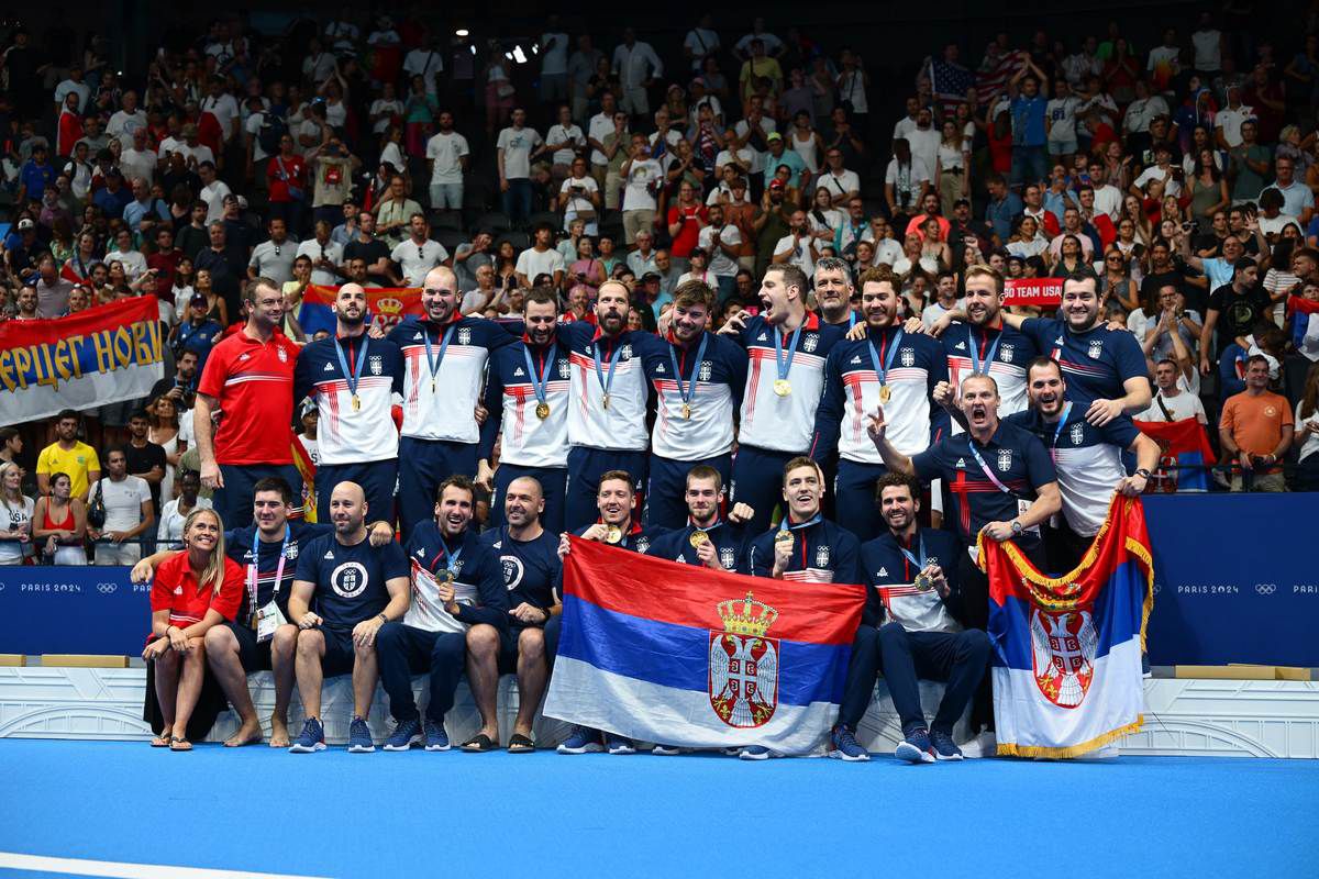 FABULOS » Serbia a câştigat al treilea titlu olimpic consecutiv la polo masculin! 7 medalii olimpice în ultimii 24 de ani