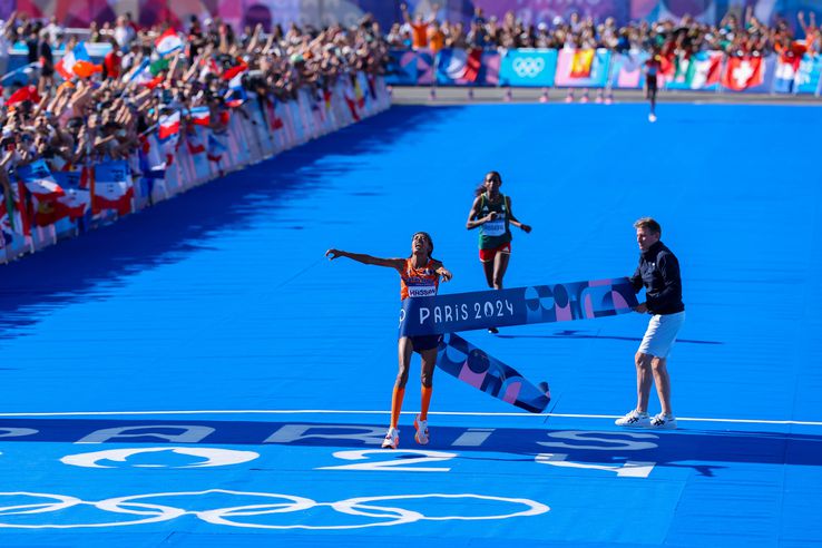 Sifan Hassan, la maratonul de la Jocurile Olimpice 2024/ foto Imago Images