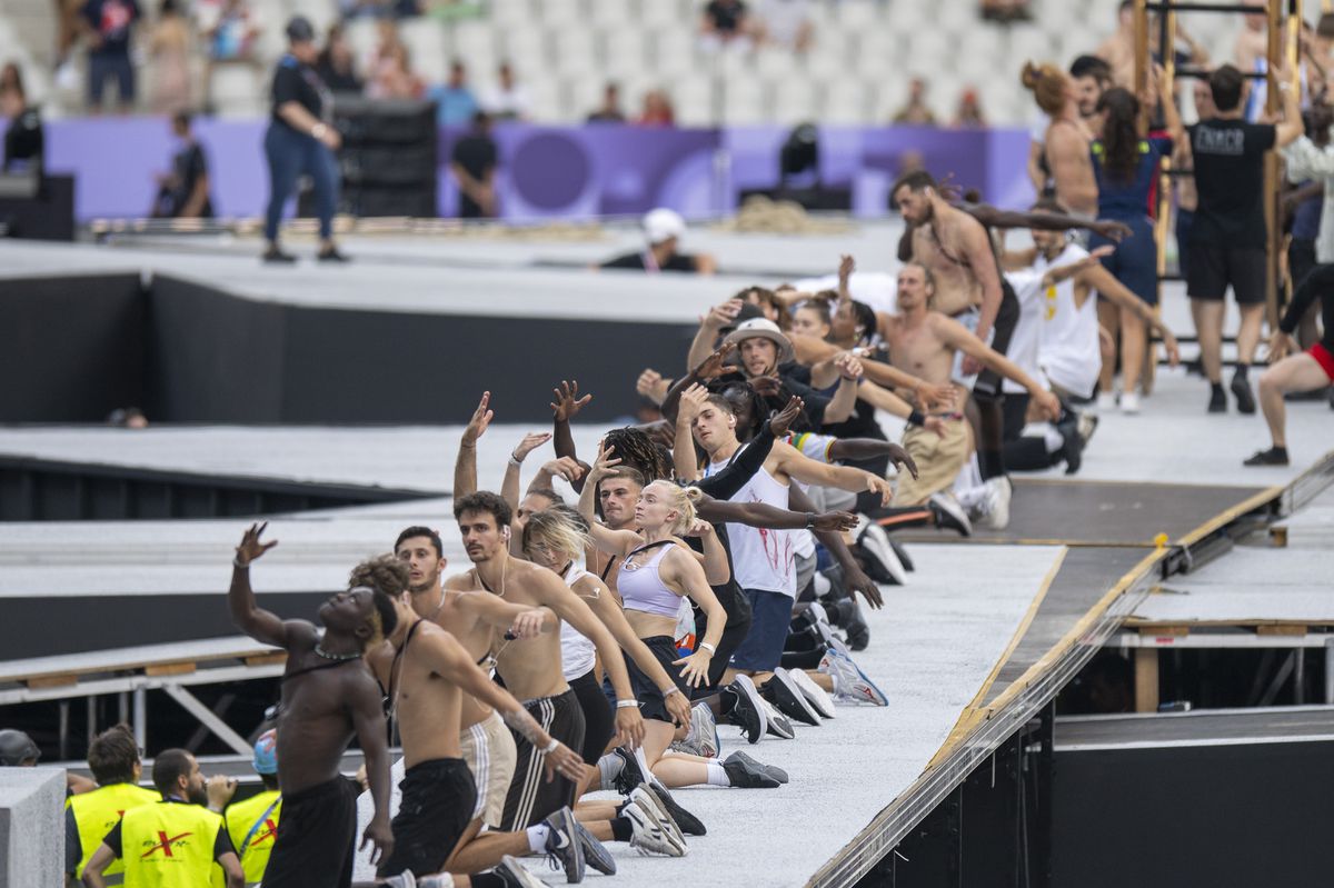 Ceremonia de închidere a Jocurile Olimpice » Imagini surprinse de Raed Krishan, fotoreporterul GSP, pe Stade de France