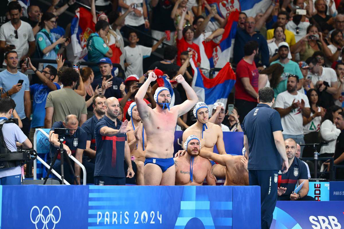 FABULOS » Serbia a câştigat al treilea titlu olimpic consecutiv la polo masculin! 7 medalii olimpice în ultimii 24 de ani