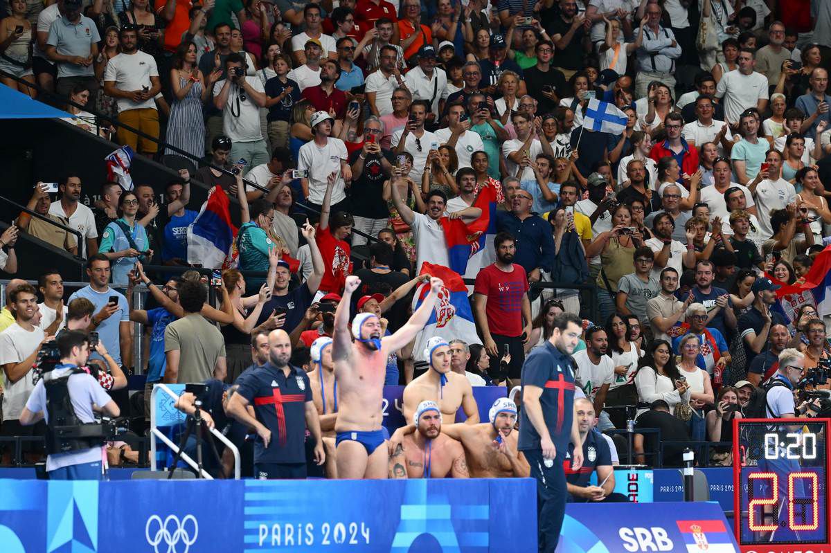 FABULOS » Serbia a câştigat al treilea titlu olimpic consecutiv la polo masculin! 7 medalii olimpice în ultimii 24 de ani