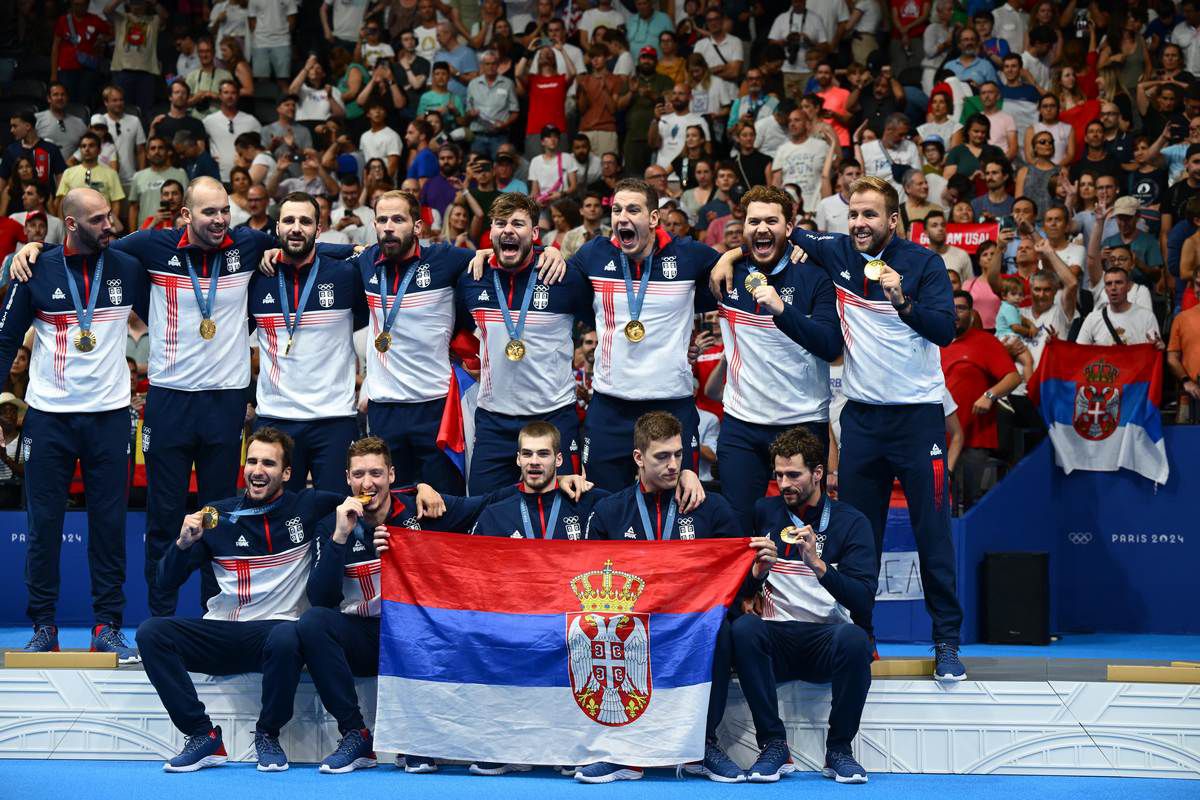 FABULOS » Serbia a câştigat al treilea titlu olimpic consecutiv la polo masculin! 7 medalii olimpice în ultimii 24 de ani