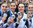 Adar Friedmann, prima din dreapta, și colegele din echipa feminină a Israelului,cu medaliile de argint / Sursă foto: Instagram@ olympicteamisrael