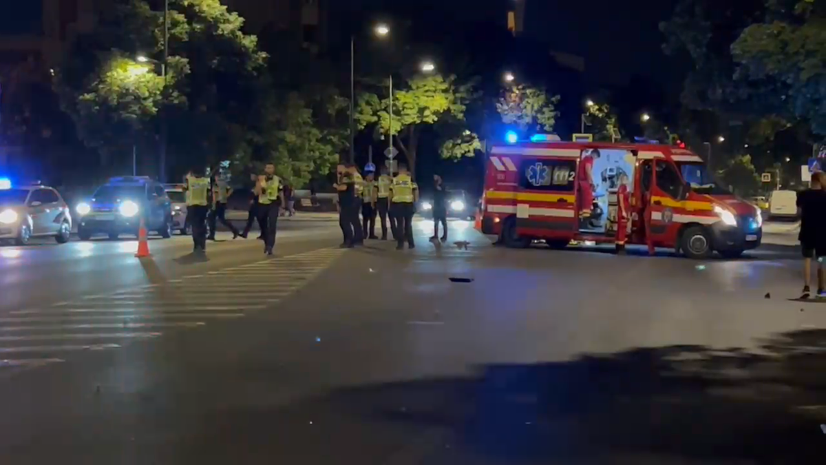 Imagini de la locul accidentului produs de Alex Florin Macarencu