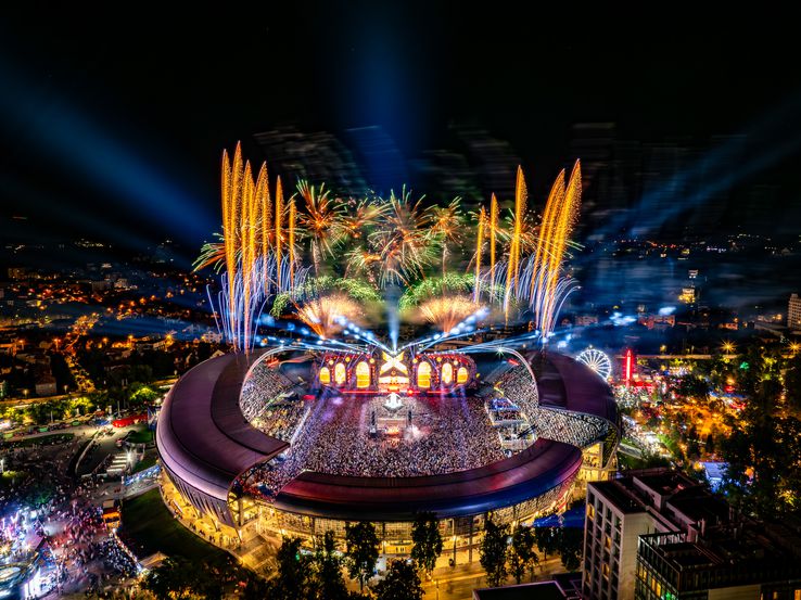 Aproximativ 500.000 de fani au participat la festivalul Untold 2025. Foto: Untold