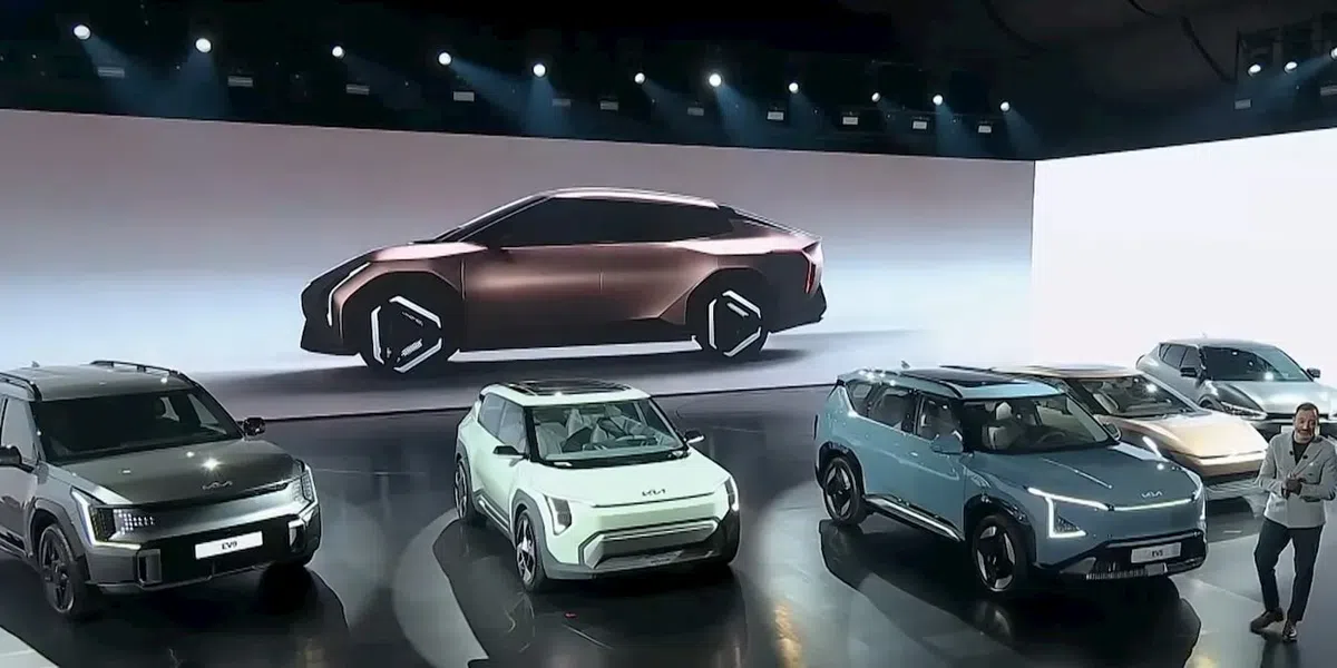 Cum arată modelul Kia EV4