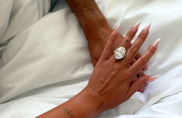 Experții nu se pun de acord asupra valorii inelului oferit de Ronaldo logodnicei Georgina