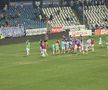 Ce s-a întâmplat la finalul partidei Oțelul Galați - Rapid. Foto: Cezar Titor (GSP)