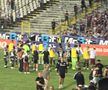 Ce s-a întâmplat la finalul partidei Oțelul Galați - Rapid. Foto: Cezar Titor (GSP)