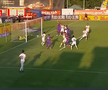 Fază controversată de arbitraj în FC Botoșani - FC Argeș. FOTO: captură Prima Sport