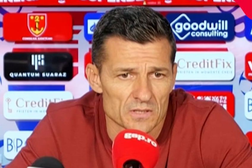 Costel Gâlcă, antrenorul Rapidului