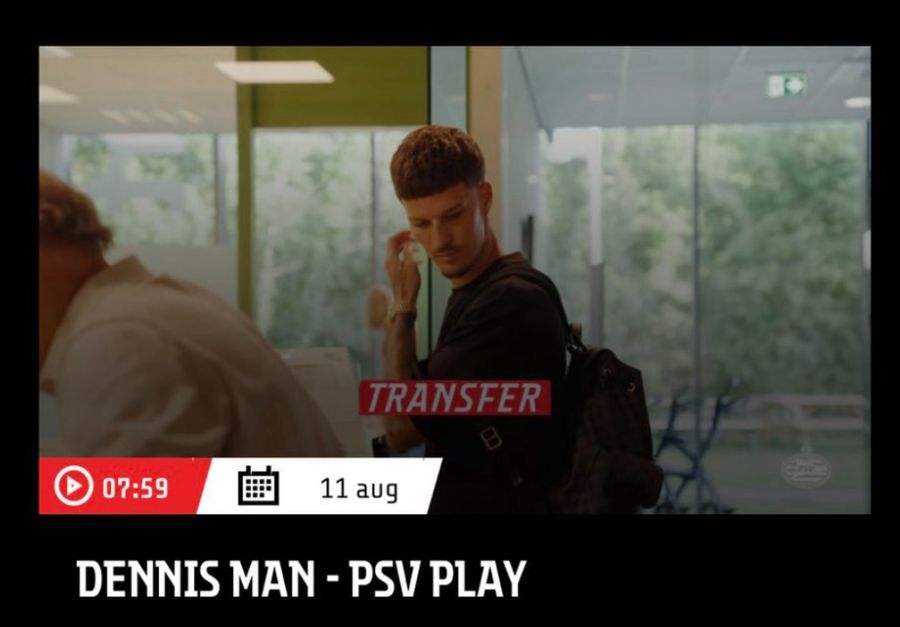 Parma și-a luat adio de la Man » Prima imagine cu Dennis după ce a trecut vizita medicală la PSV Eindhoven + Ce număr va avea la campioana Olandei