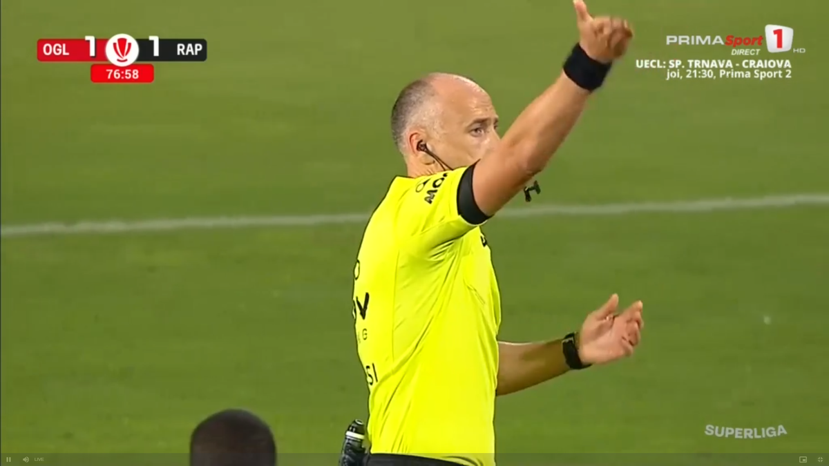 Victor Angelescu, întrebat frontal: „Credeți că penalty-ul refuzat la Galați a avut legătură cu scandalul cu Iorgulescu?”