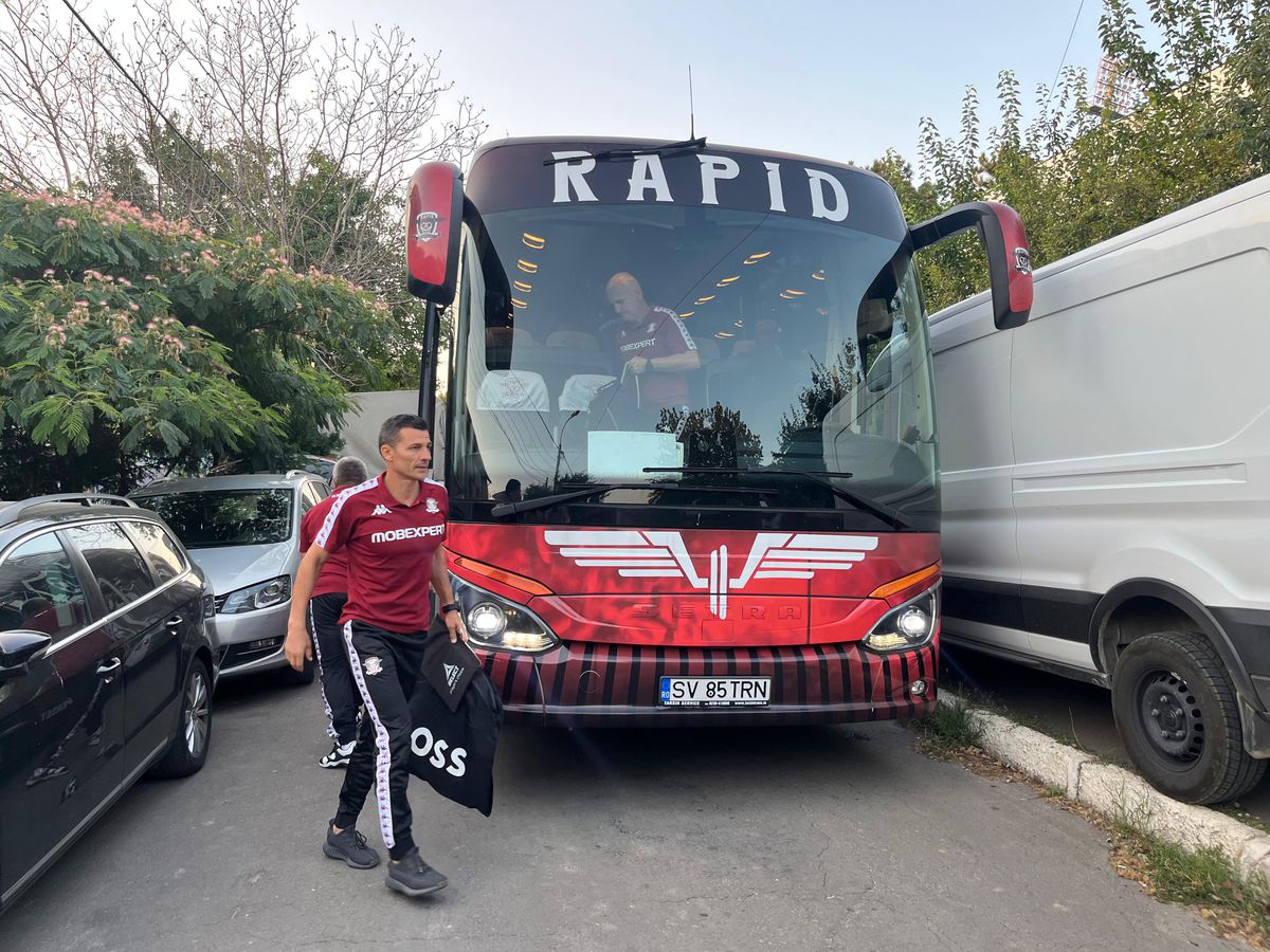 Oțelul - Rapid, imagini înaintea partidei de la Galați