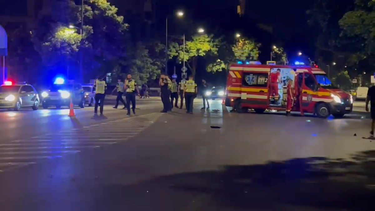 Imagini de la locul accidentului produs de Alex Florin Macarencu