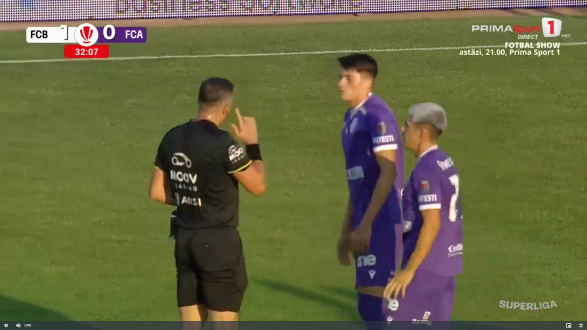 Gol sau nu? Altă fază controversată în Superliga, după scandalul de la Craiova
