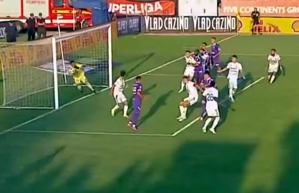 Gol sau nu? Altă fază controversată în Superliga, după scandalul de la Craiova