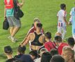 Ce s-a întâmplat la finalul partidei Oțelul Galați - Rapid. Foto: Cezar Titor (GSP)