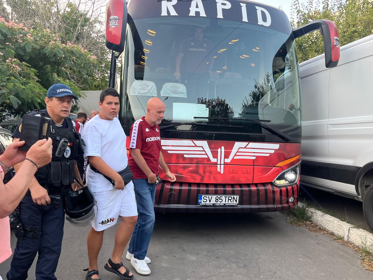 Oțelul - Rapid, imagini înaintea partidei de la Galați