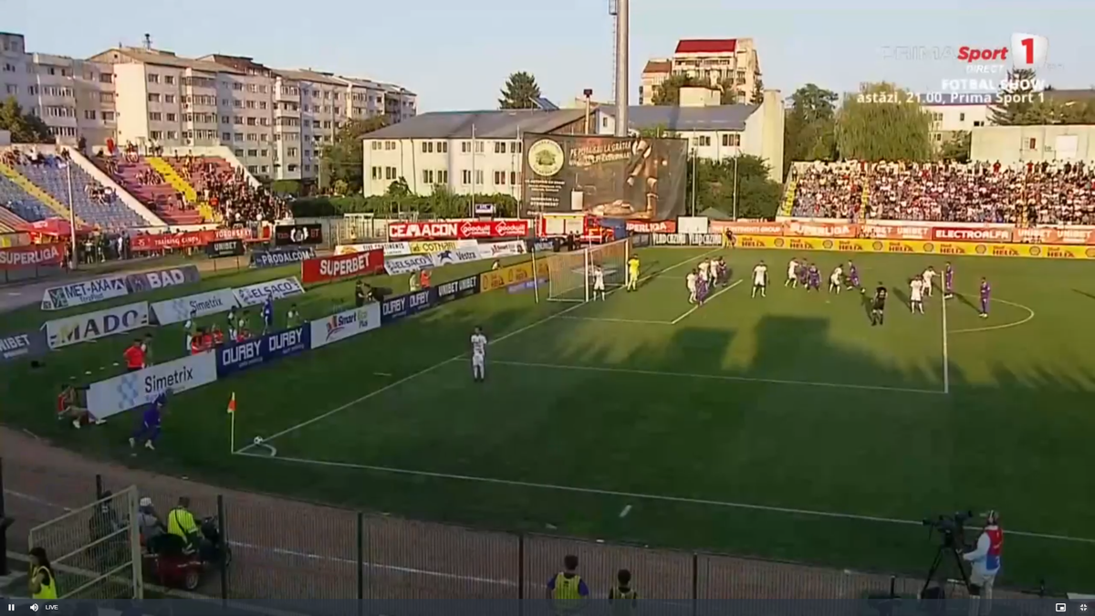 Gol sau nu? Altă fază controversată în Superliga, după scandalul de la Craiova