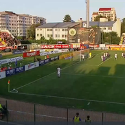 Fază controversată de arbitraj în FC Botoșani - FC Argeș. FOTO: captură Prima Sport