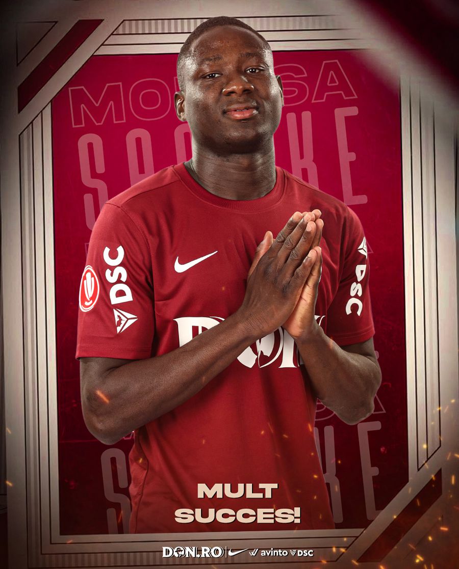 Moussa Samake, trimis de CFR Cluj în Liga 2, la Concordia Chiajna Plecare de ultimă oră de la CFR Cluj! Unde l-a trimis Dan Petrescu