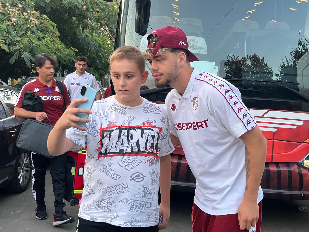 Oțelul - Rapid, imagini înaintea partidei de la Galați