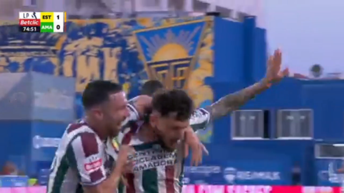 Ianis Stoica a marcat la meciul de debut pentru Estrela Amadora