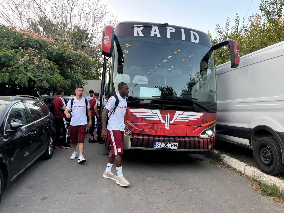 Oțelul - Rapid, imagini înaintea partidei de la Galați