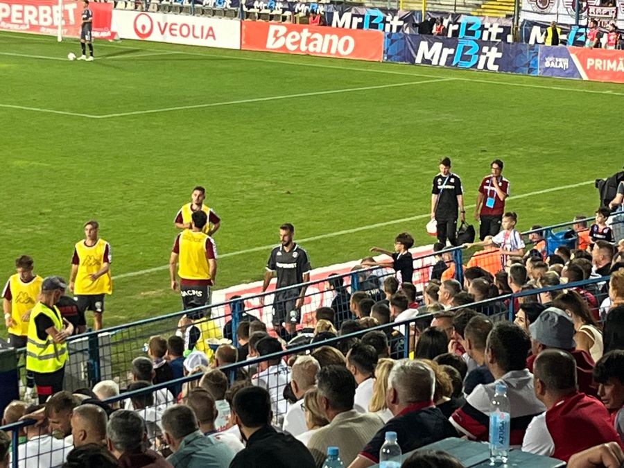 Lovitură pentru Rapid, cu 6 zile înaintea derby-ului cu FCSB! S-a „rupt” la Galați după 39 de minute