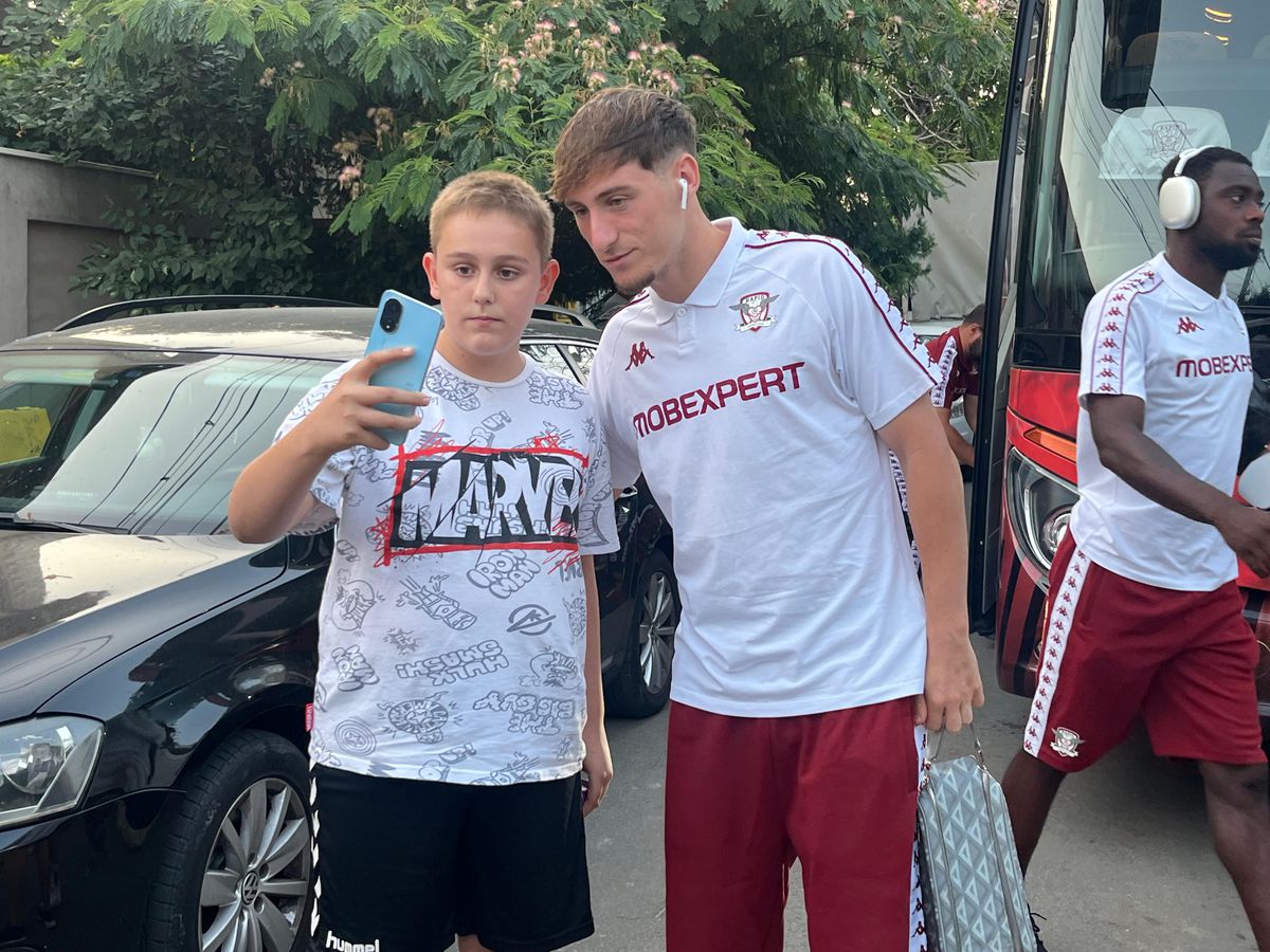 Oțelul - Rapid, imagini înaintea partidei de la Galați