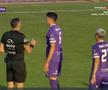Fază controversată de arbitraj în FC Botoșani - FC Argeș. FOTO: captură Prima Sport