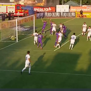 Fază controversată de arbitraj în FC Botoșani - FC Argeș. FOTO: captură Prima Sport