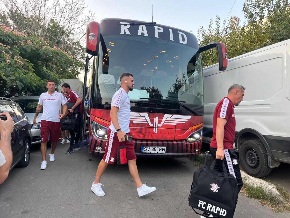 Oțelul - Rapid, imagini înaintea partidei de la Galați